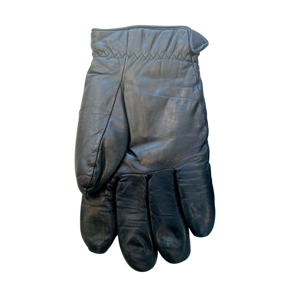 Swany Outlast Black Leather Gloves Womens Size Large Fleece Lined Winter Warm - Picture 4 of 6